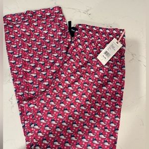 NWT Vineyard Vines holiday girls loungewear pants size XL 16